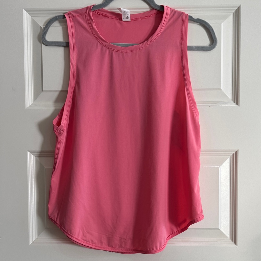Pure Barre Vibrant Pink Muscle Tee